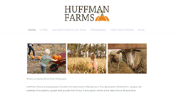 Desktop Screenshot of huffmanfarms.com